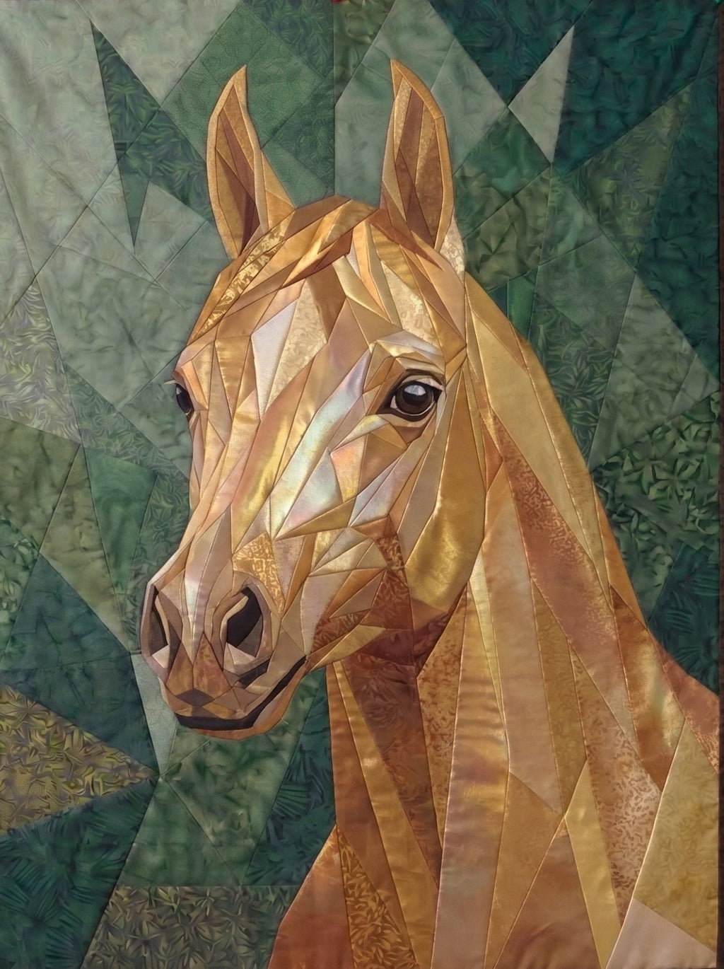 Akhal-Teke Horse 60"x80" FPP Quilt Pattern