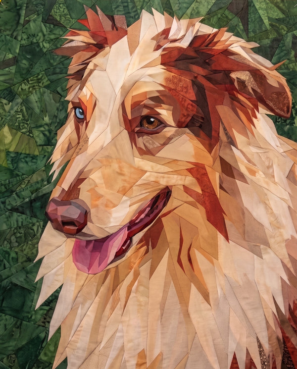 Bailey The Aussie, 72"x90"FPP Quilt Pattern