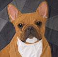 Bennie the Frenchie 60"x75" FPP Quilt Pattern