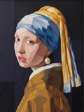 Girl With the Pearl Earring, 60"x80" FPP Pattern