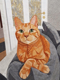 Professor Katz, 60"x74"FPP Quilt Pattern