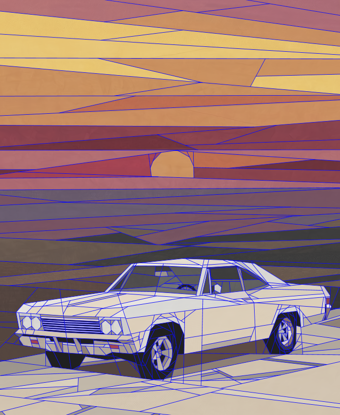 1966 Chevy Impala 90"x108" FPP Quilt Pattern