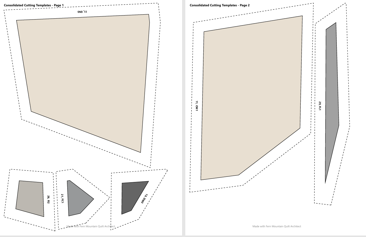 1966 Chevy Impala 90"x108" FPP Quilt Pattern
