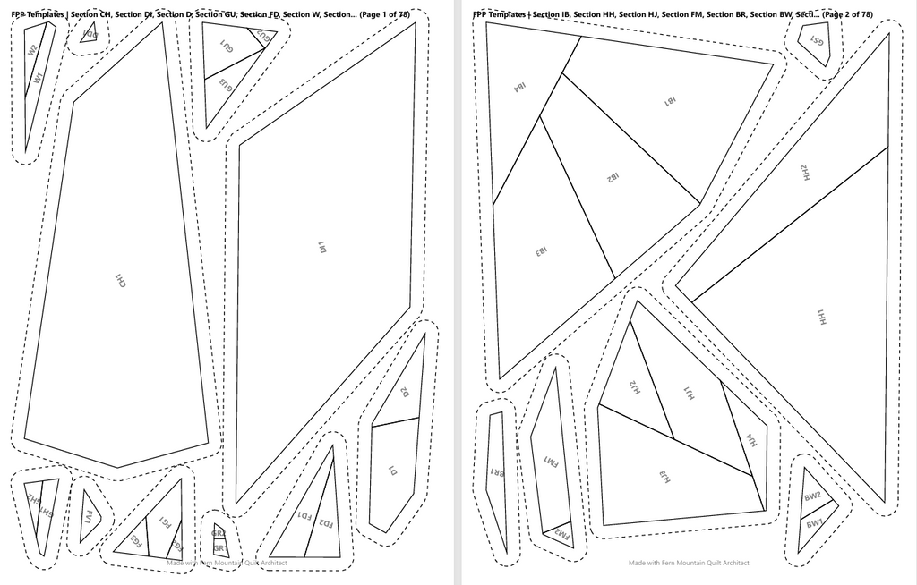 Jimothy The Raccoon Quilt Pattern, 60" x 60" FPP Pattern (Digital Download)