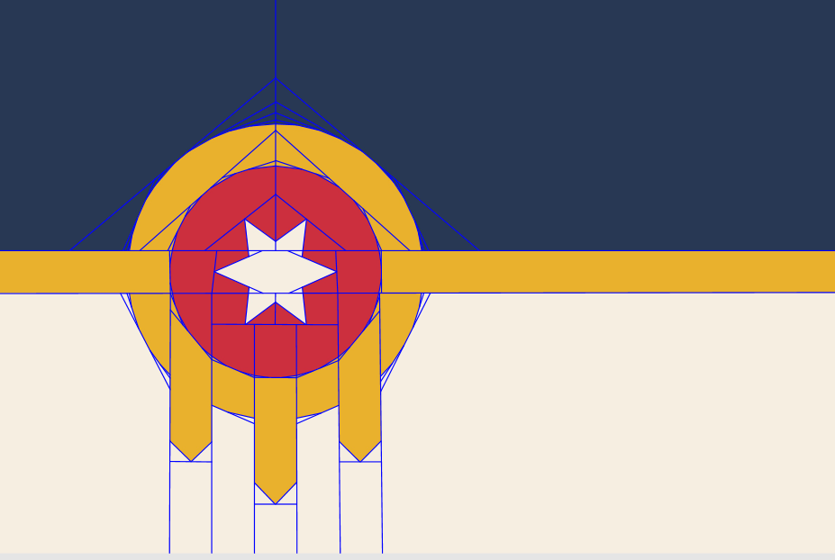 The Ultimate T-Town Tribute: 54"x36" Tulsa Flag FPP Quilt Pattern (Golden Driller Approved)