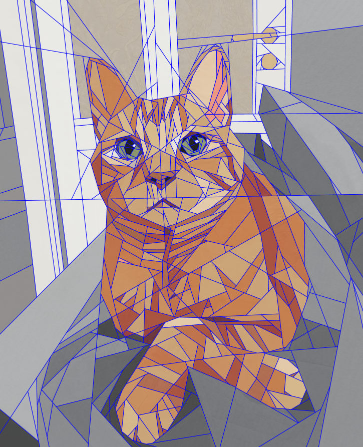 Professor Katz, 60"x74"FPP Quilt Pattern