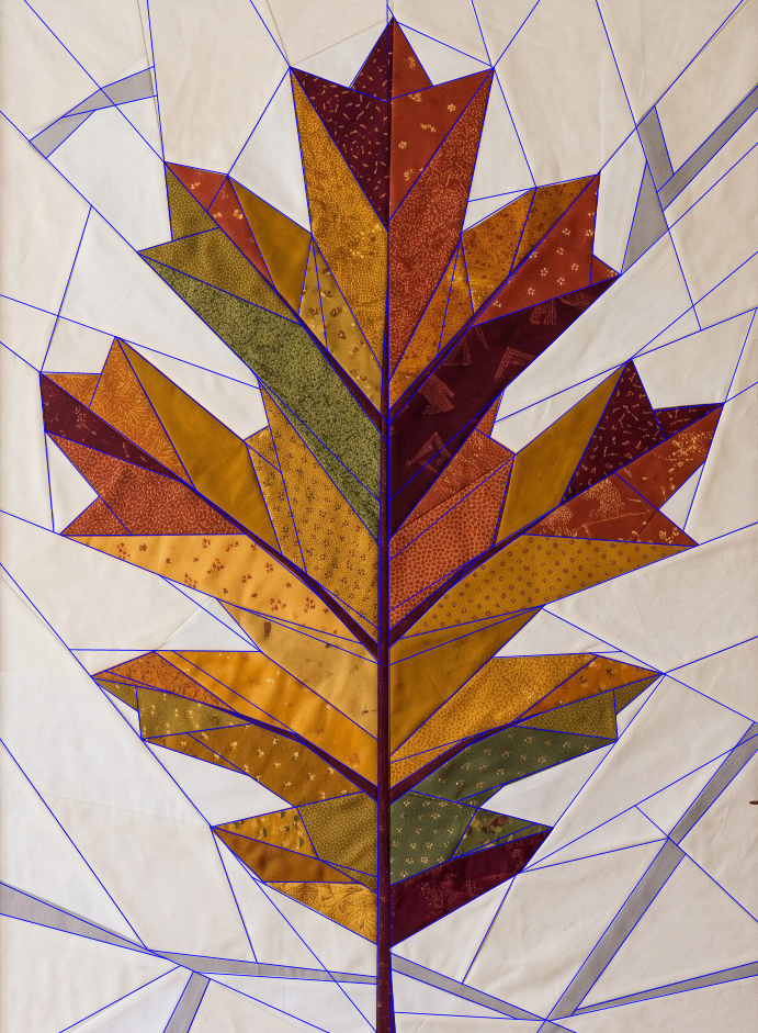 Oak Leaf, 60"x80"FPP Quilt Pattern