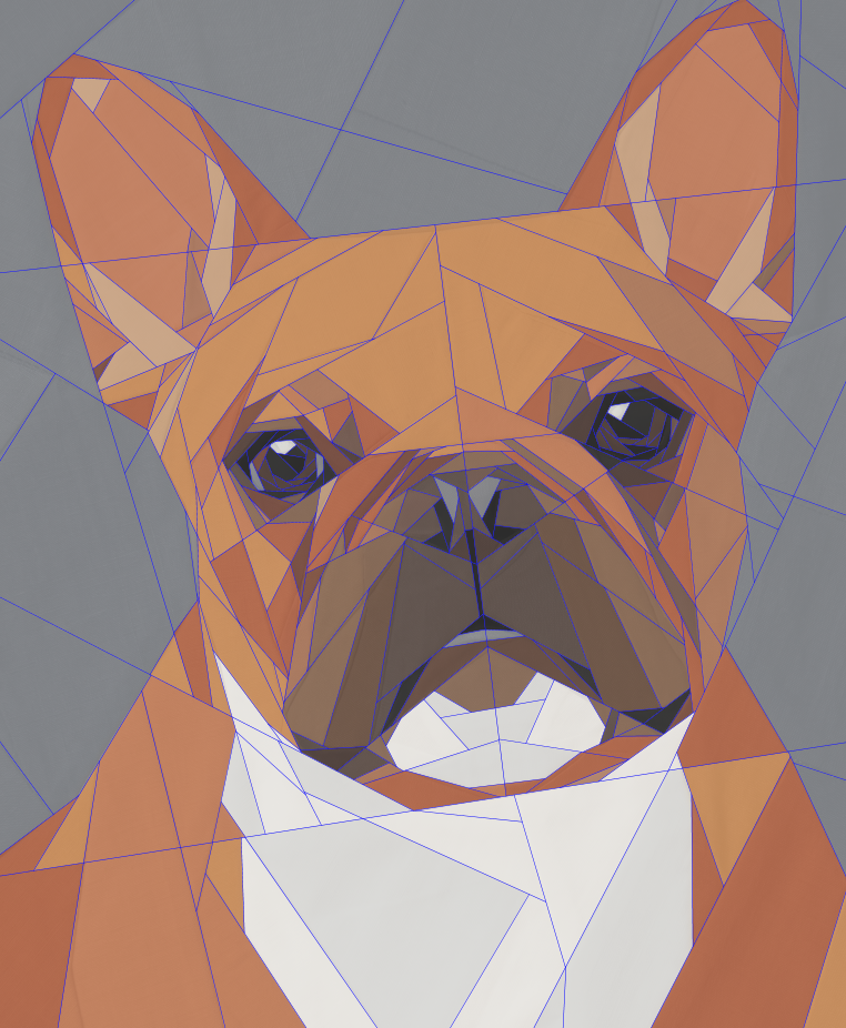 Bennie the Frenchie 60"x75" FPP Quilt Pattern