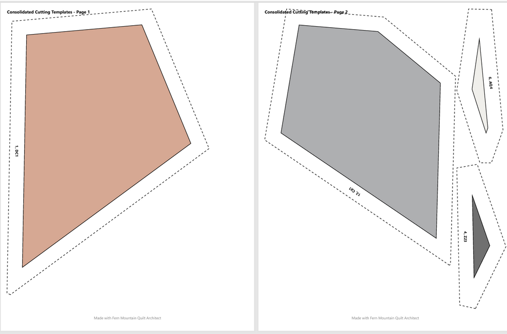 Bennie the Frenchie 60"x75" FPP Quilt Pattern