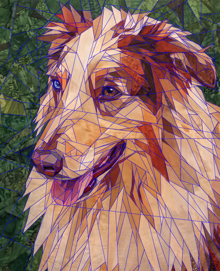Bailey The Aussie, 72"x90"FPP Quilt Pattern