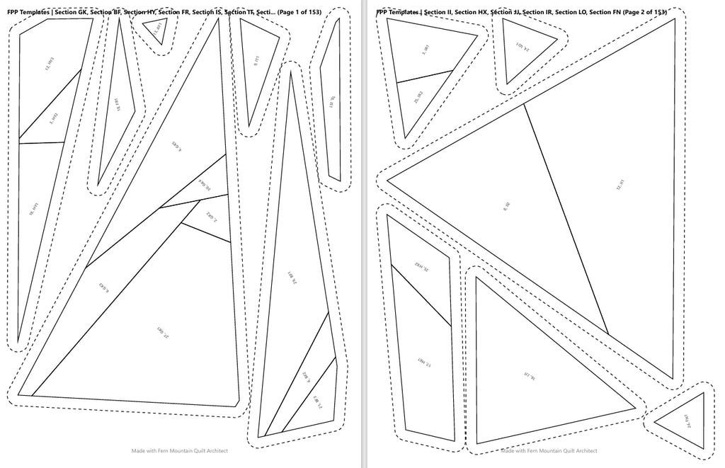 Bailey The Aussie, 72"x90"FPP Quilt Pattern