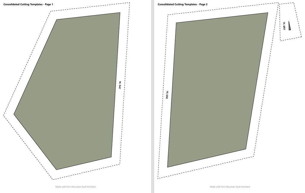 Bailey The Aussie, 72"x90"FPP Quilt Pattern