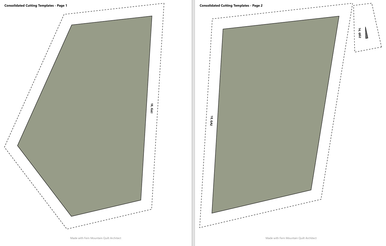 Bailey The Aussie, 72"x90"FPP Quilt Pattern