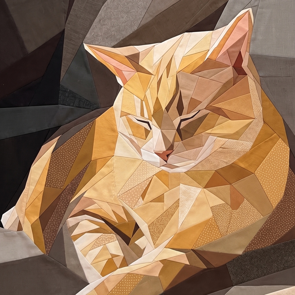 Sunbather, 60"x60" FPP Quilt Pattern