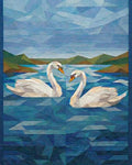 Swan Lake FPP Quilt Pattern 72"x91"