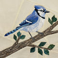 Blue Jay 14" FPP Quilt Block Pattern