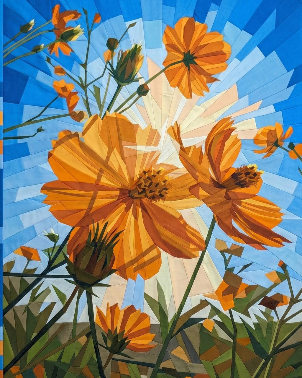 OPTION A Custom FPP Quilt Pattern from Your Photo