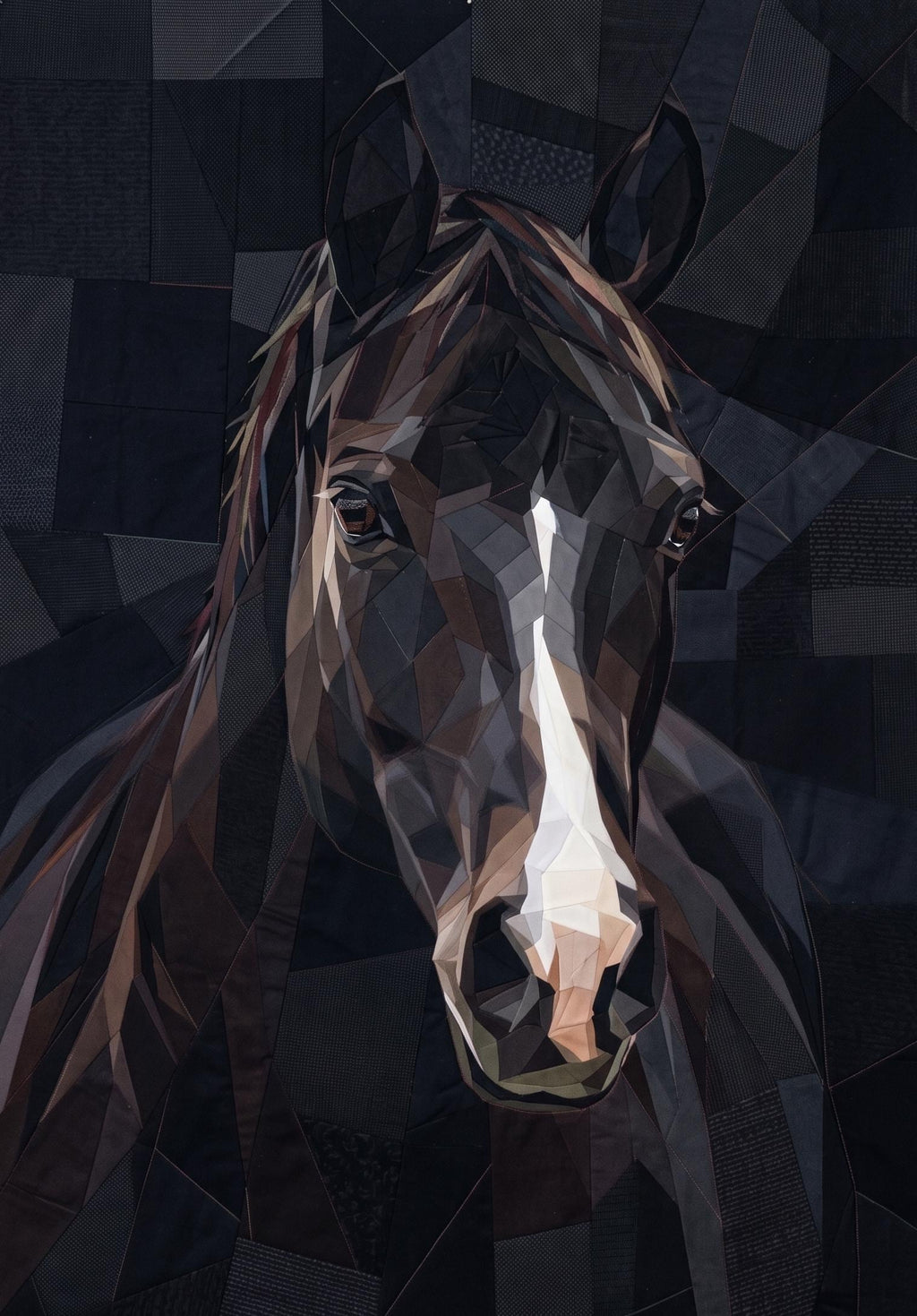 The Dark Horse 2, 72" x 99" FPP Quilt Pattern