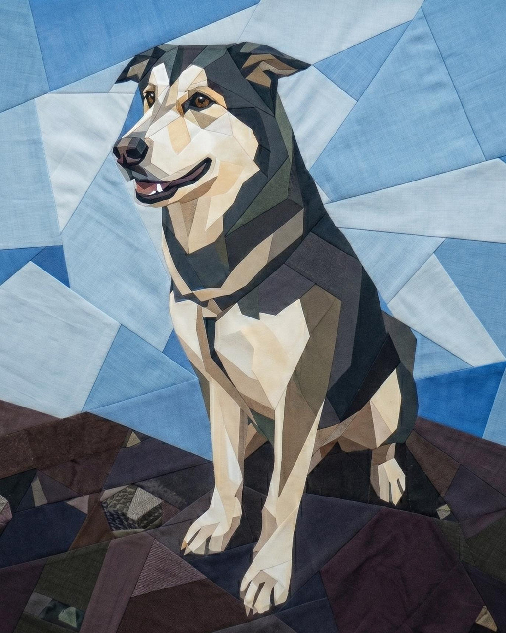 Smiling Shepherd 72" x 90" FPP Quilt Pattern