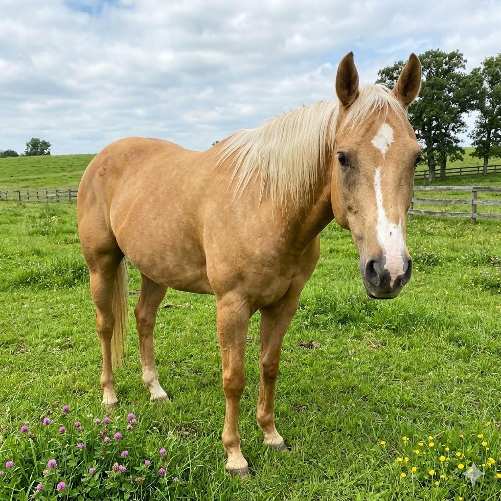 Palomino Horse 72"x90" FPP Quilt Pattern