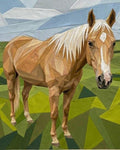 Palomino Horse 72"x90" FPP Quilt Pattern