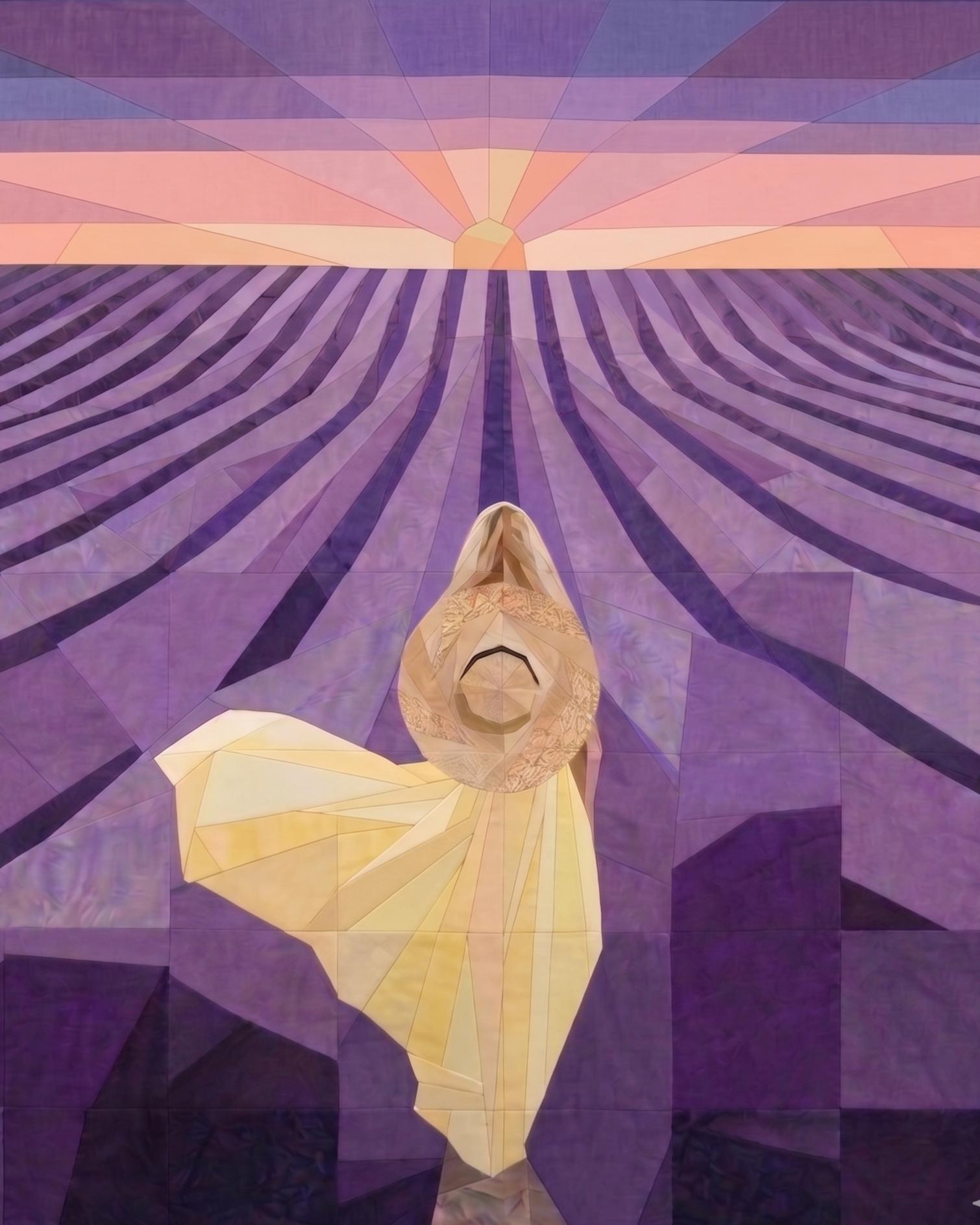Lyric's Lavender Dream 72" x 90" FPP Quilt Pattern