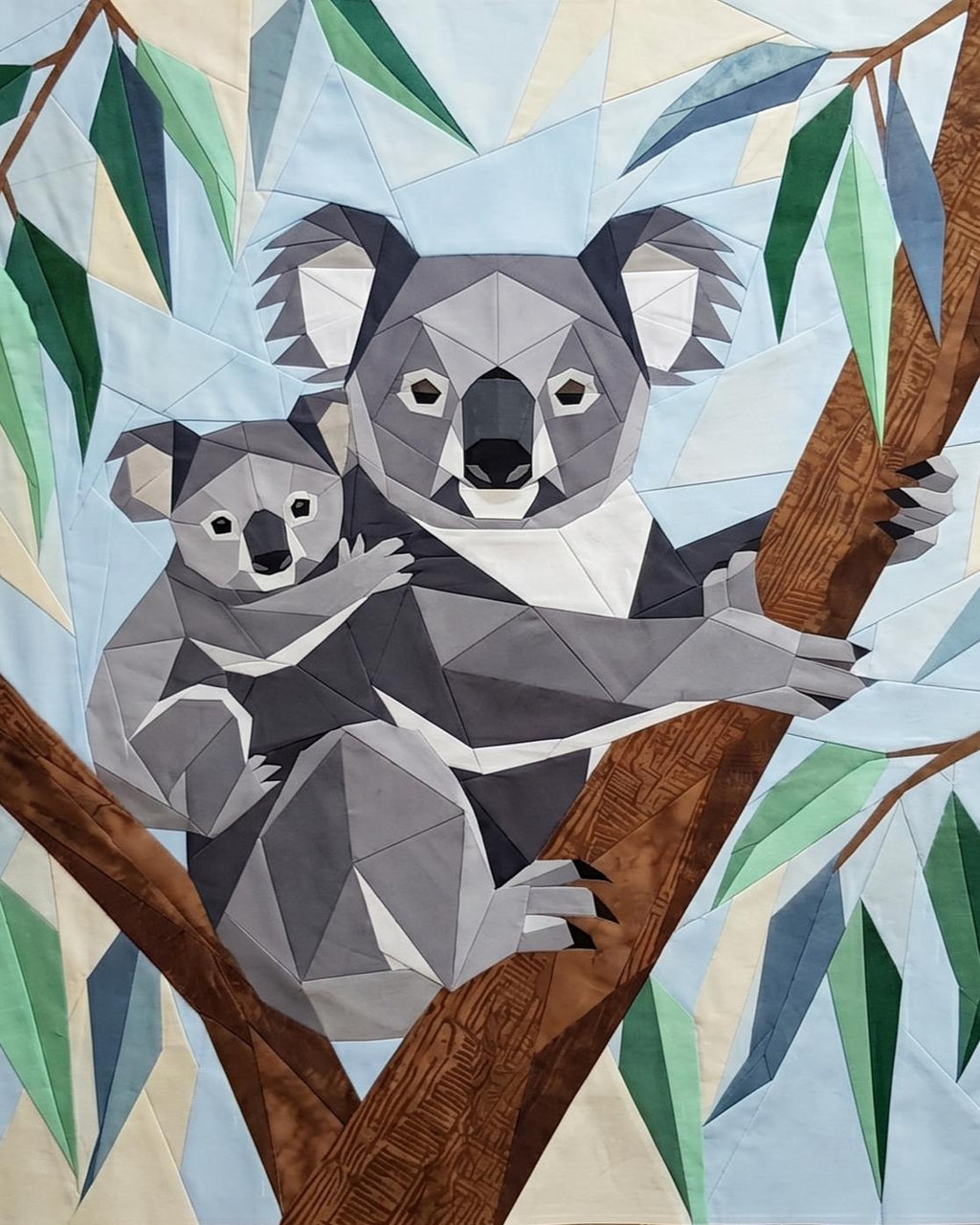 Koala 60"x75" FPP PDF Quilt Pattern