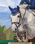 Show Jumper, 72" x 90"