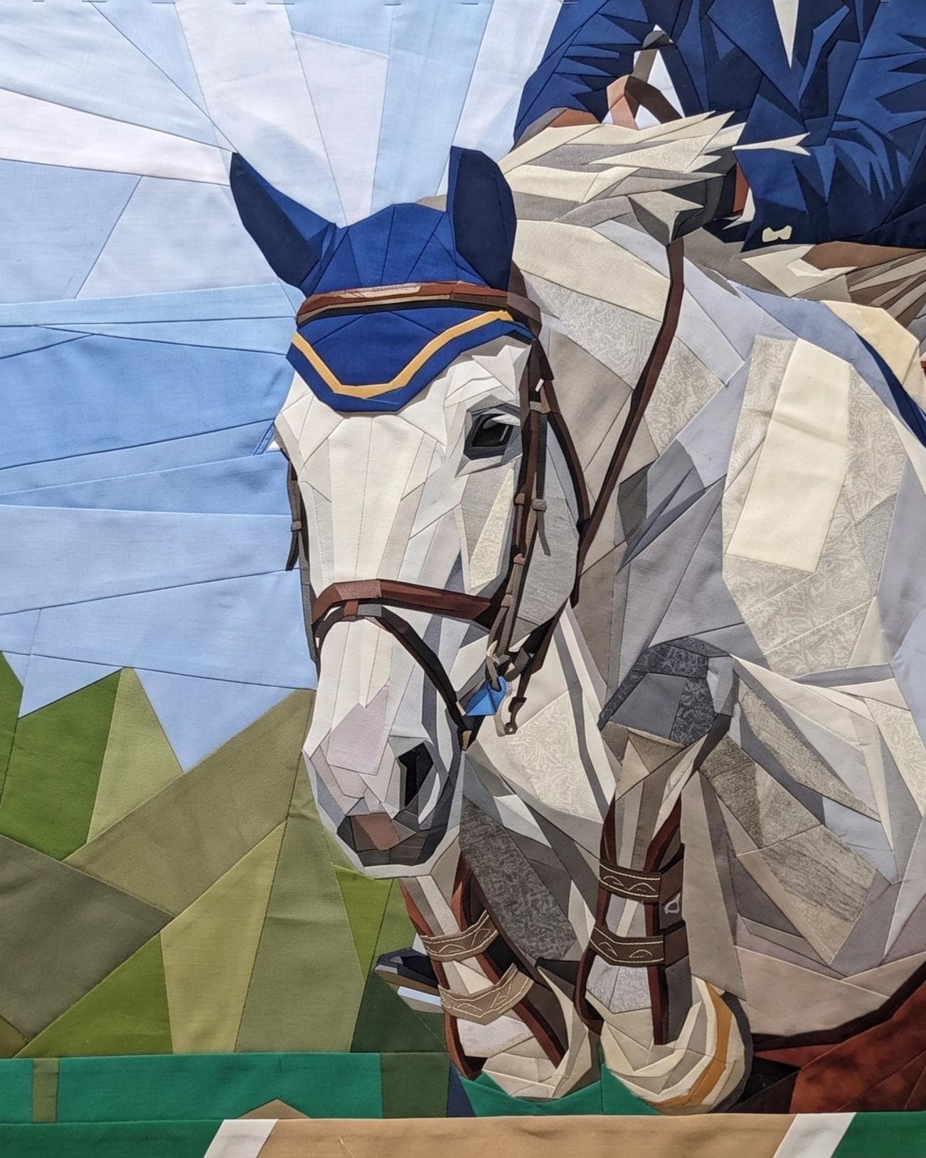 Show Jumper, 72" x 90"