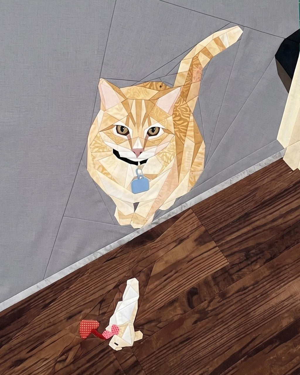 Max, 72" x 90" FPP Quilt Pattern