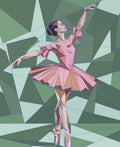 The Ballerina 60" x 75"FPP Quilt Pattern