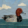 Redhead Duck 14" FPP Quilt Block Pattern