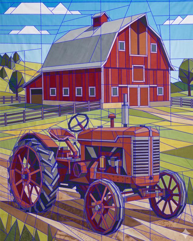 The Old Red Tractor