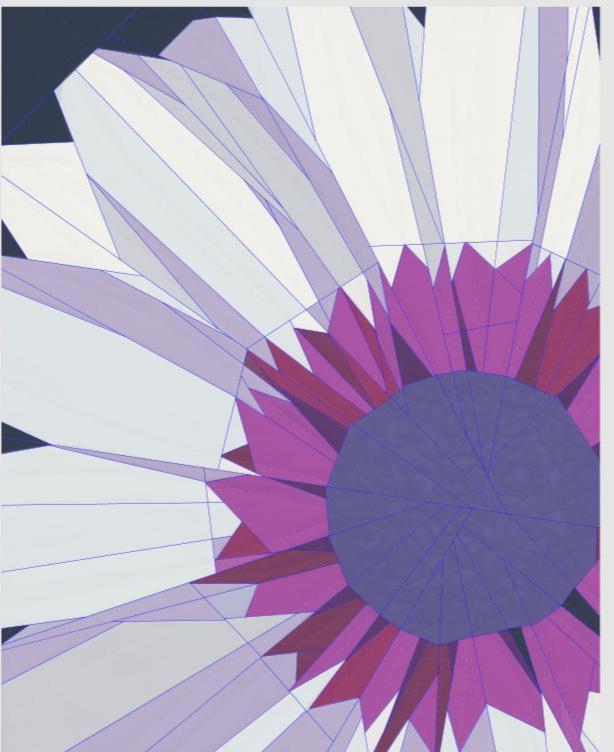Cape Daisy –72" by 90" FPP Quilt Pattern
