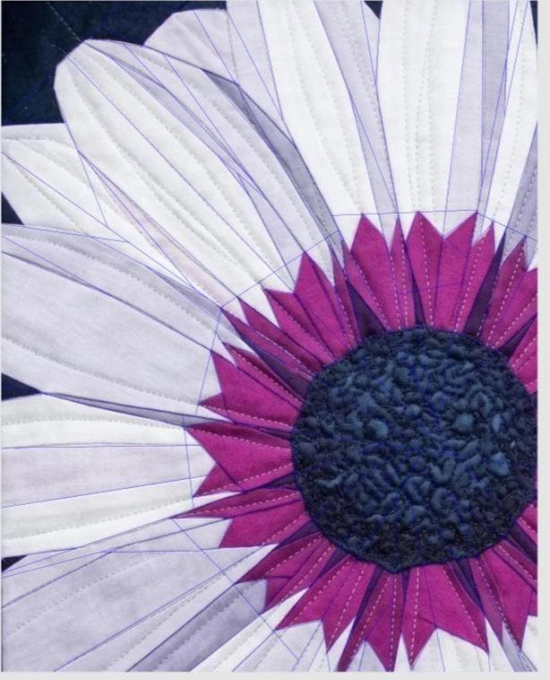 Cape Daisy –72" by 90" FPP Quilt Pattern