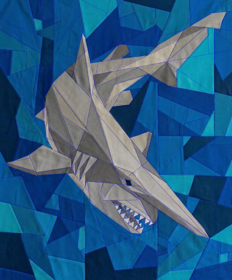 Goblin Shark, 60" x 75" FPP Quilt Pattern