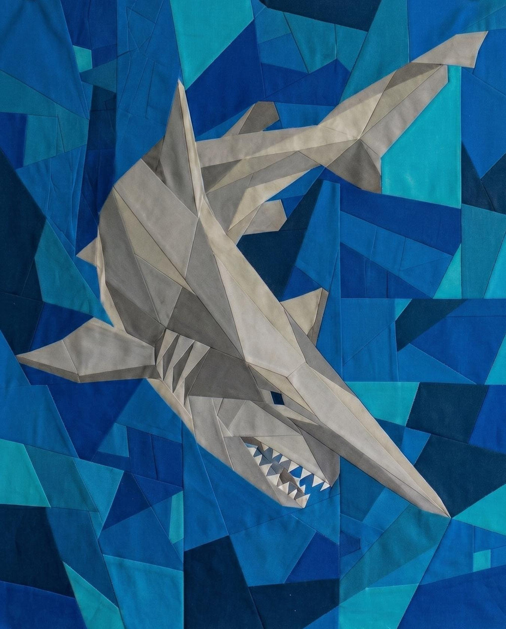 Goblin Shark, 60" x 75" FPP Quilt Pattern