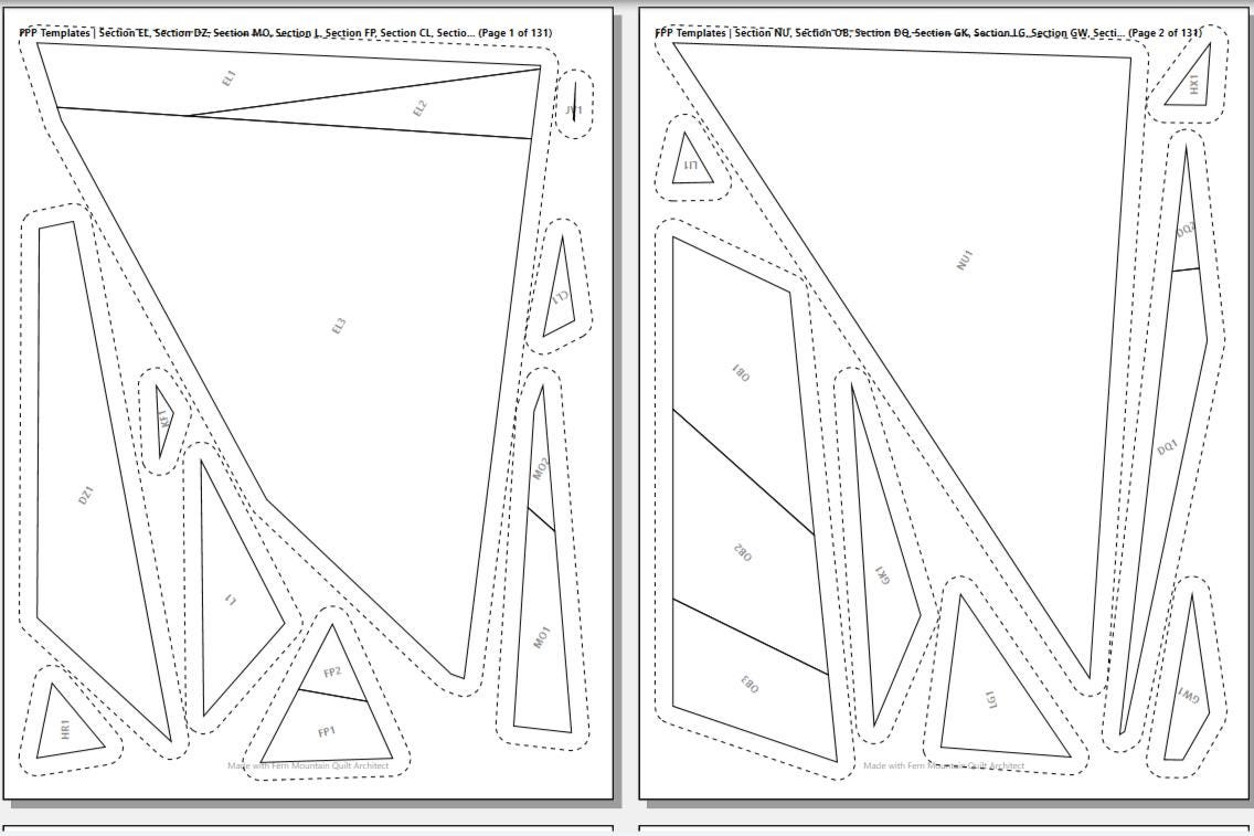 Barrel Racer, 72" x 90" FPP Quilt Pattern