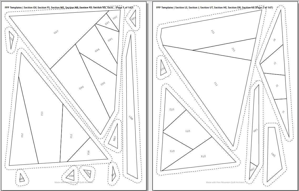 Left the 99, 72" x 90" FPP Quilt Pattern, Inspired by the art of Kevin Carden's "The Good Shepherd Is On The Way"
