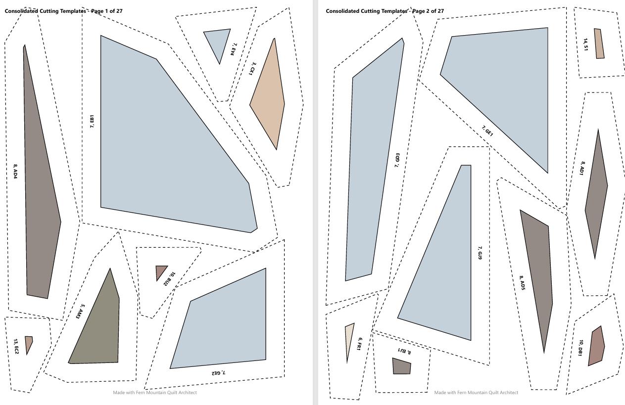 Carolina Wren 14" FPP Quilt Block Pattern