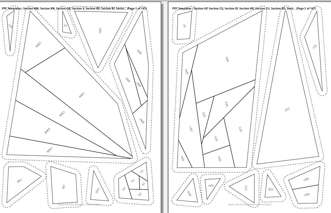 Sliding Stop, 72" x 90" FPP Quilt Pattern