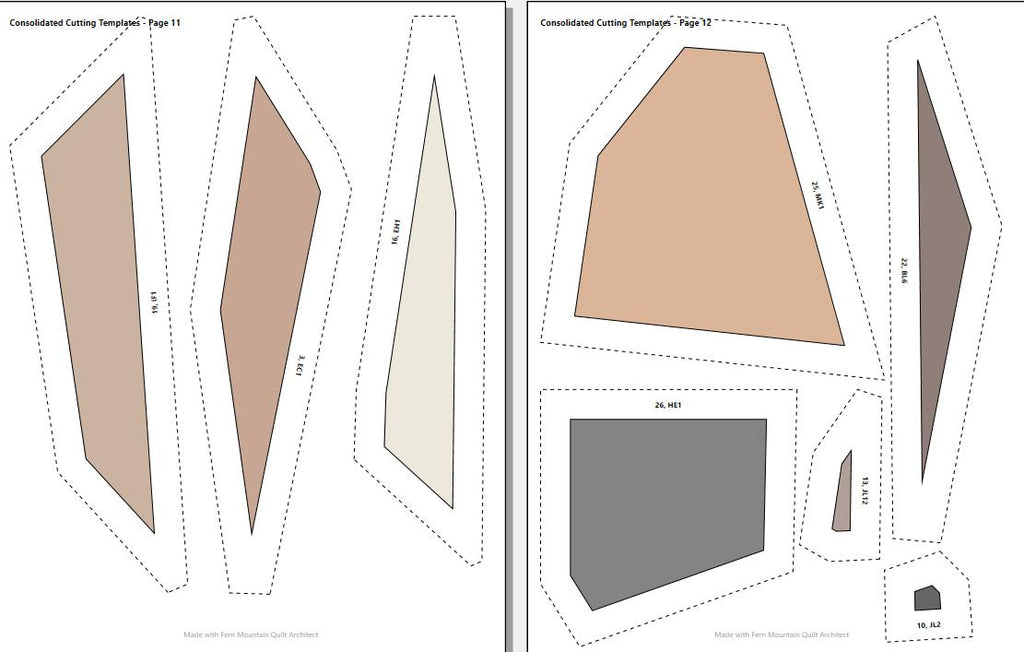 Twice the Lab, Twice the Love, 60"x80" FPP Quilt Pattern