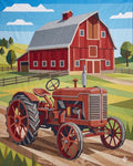 The Old Red Tractor