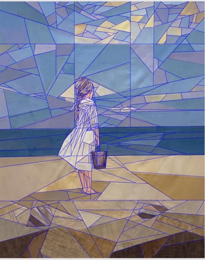 Sandy Wishes 60" x 74" FPP Quilt Pattern