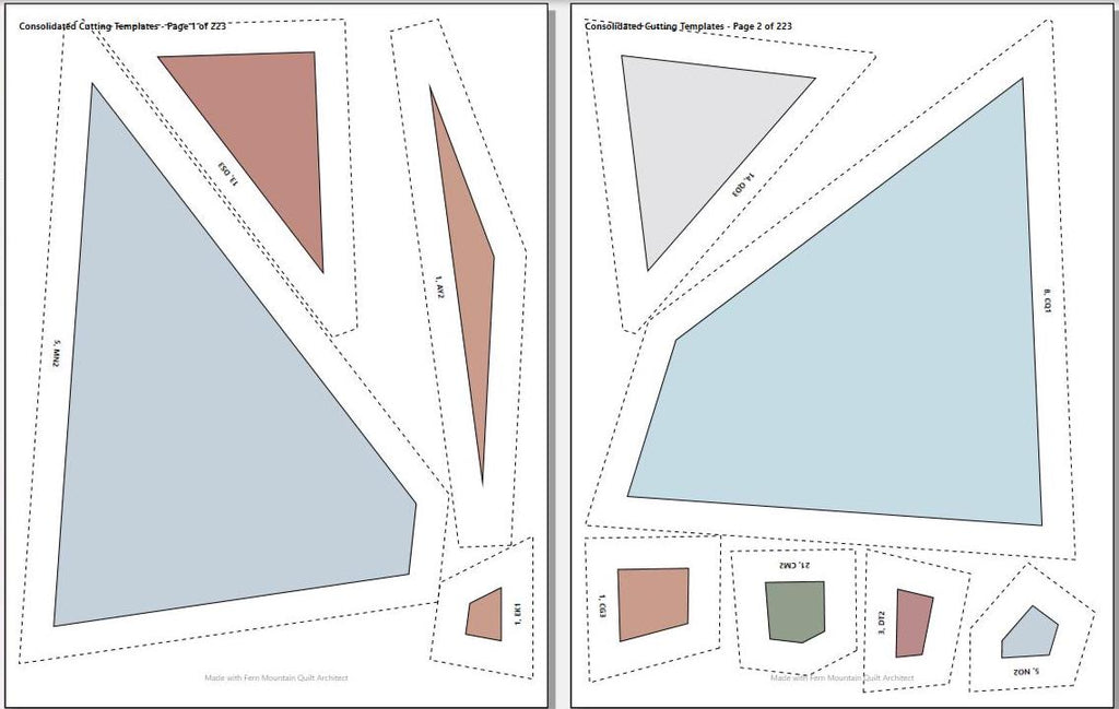 American Quarter Horse FPP Quilt pattern 72"x90"