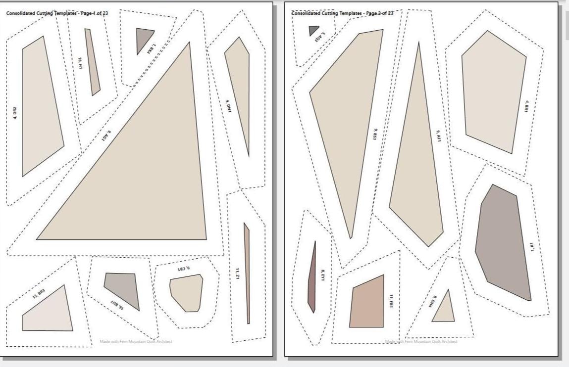 California Quail 14" FPP Quilt Block Pattern