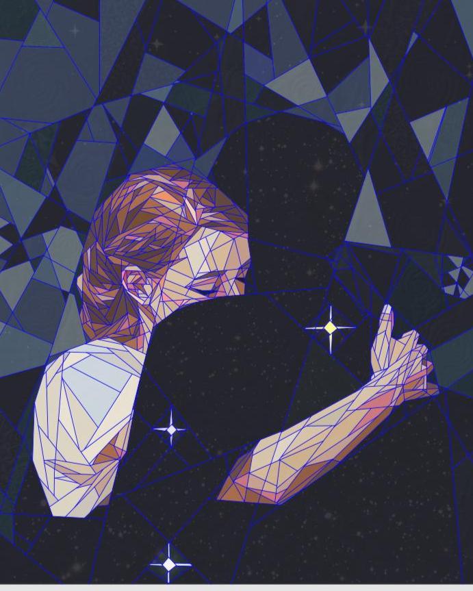 The Starry Embrace, 72”x88” FPP Quilt Pattern