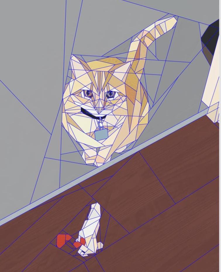 Max, 72" x 90" FPP Quilt Pattern
