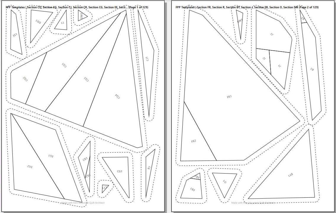 If Larry Fits, Larry Sits-72"x90" FPP Quilt Pattern