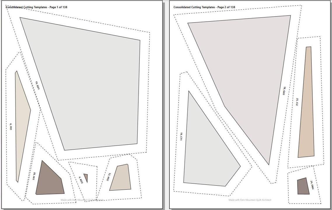 Ammo the Pibble-60"x75" FPP Quilt Pattern